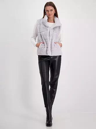 MONARI | Gilet in Felloptik | 